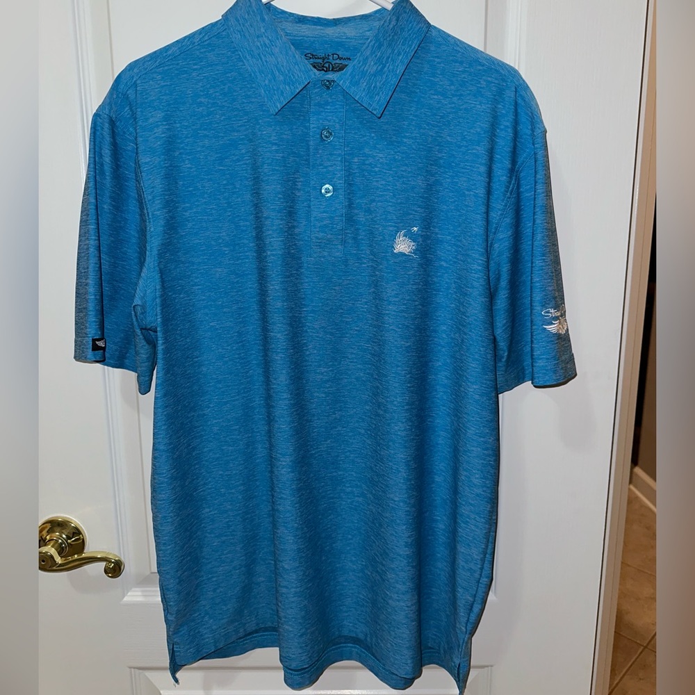 Straight Down Golf Polo